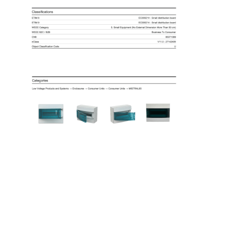 ตู้คอนซูเมอร์ยูนิตกันน้ำ 12 ช่อง ABB MISTRAL 12 MODULES (IP65 ฝาใส)_4